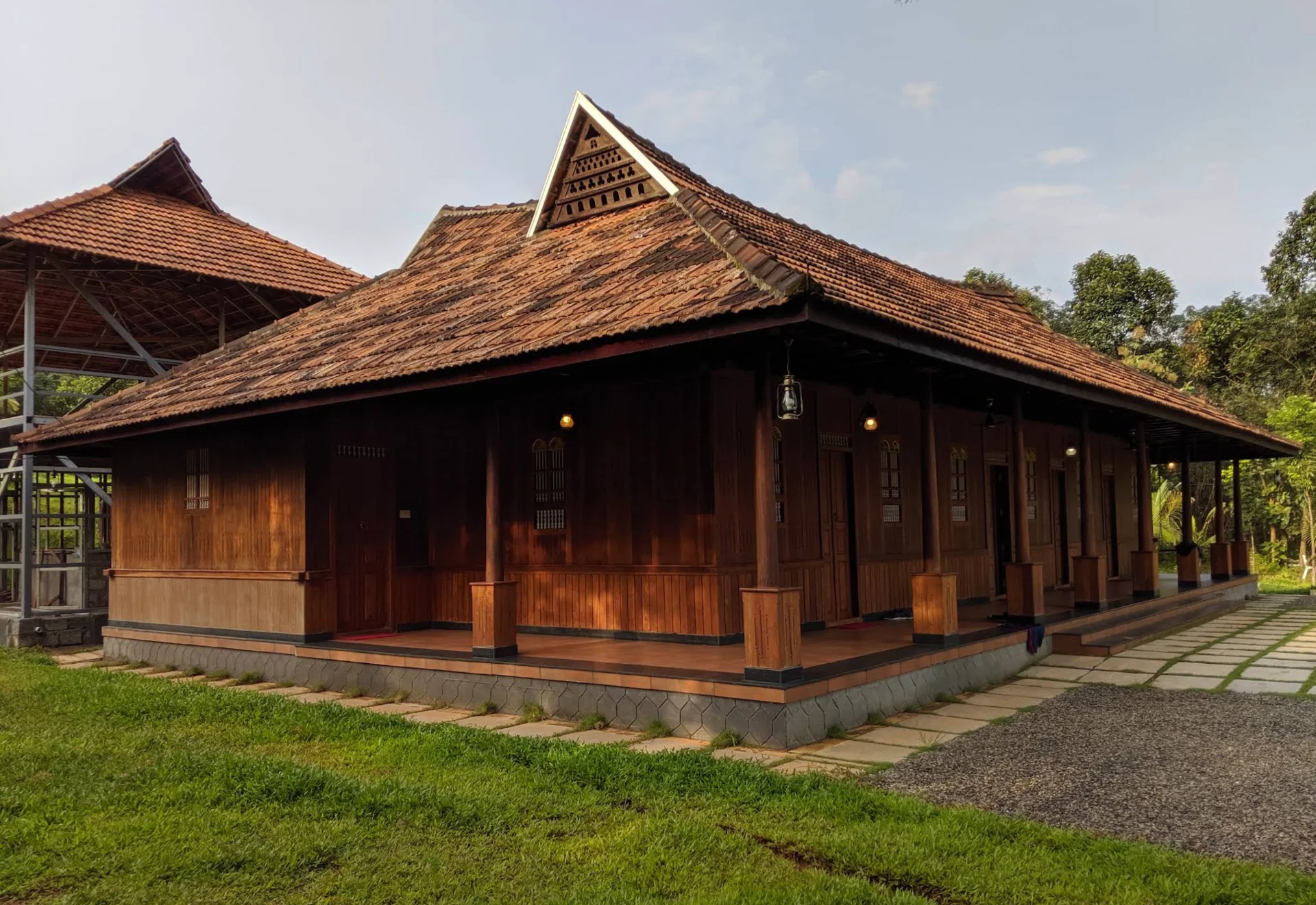 Riparian Ayur Resorts wooden villa near Bhoothathankettu
