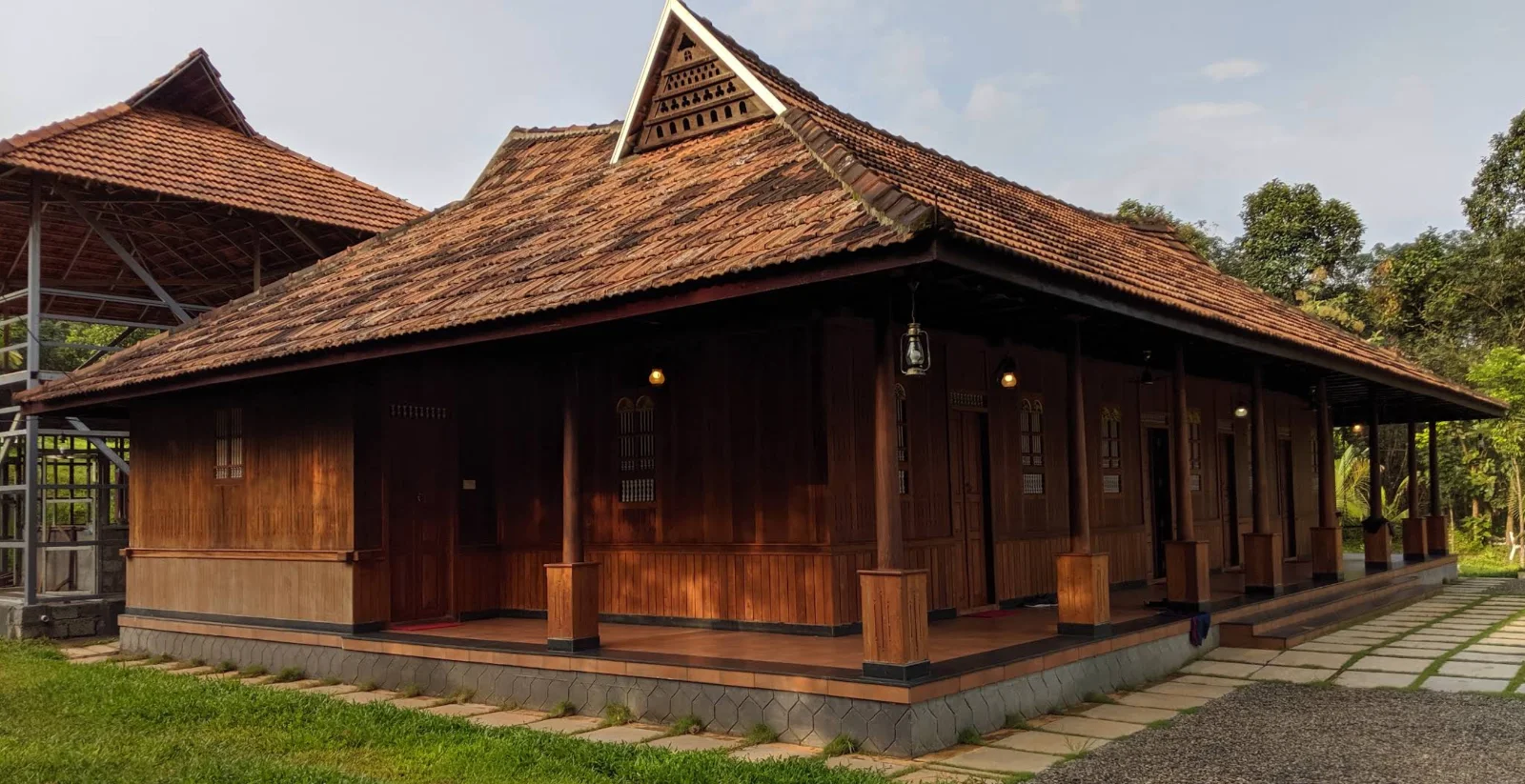 Riparian Ayur Resorts wooden villa near Bhoothathankettu